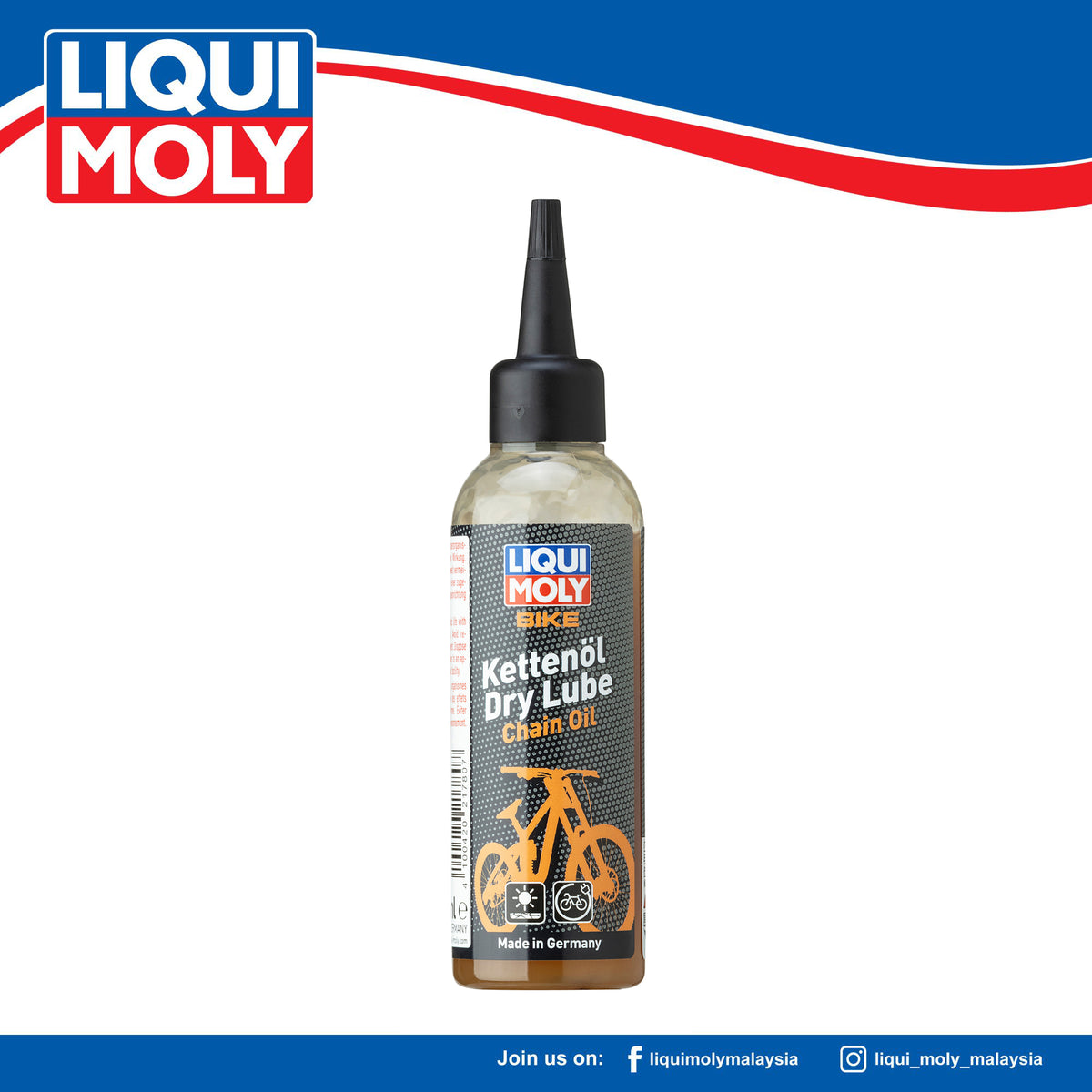 LIQUI MOLY Bike Chain Oil Dry Lube Protect (100ml) 21780 – Liqui