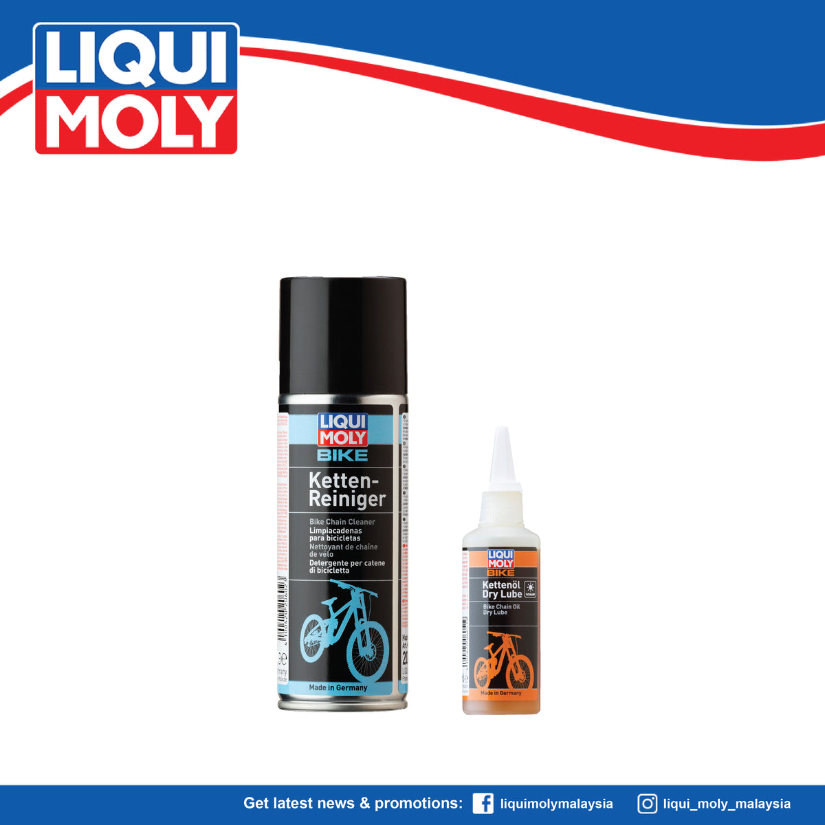 Liqui Moly Bike Chain Cleaner Bike Chain Oil Dry Lube, 6054 - Main Image