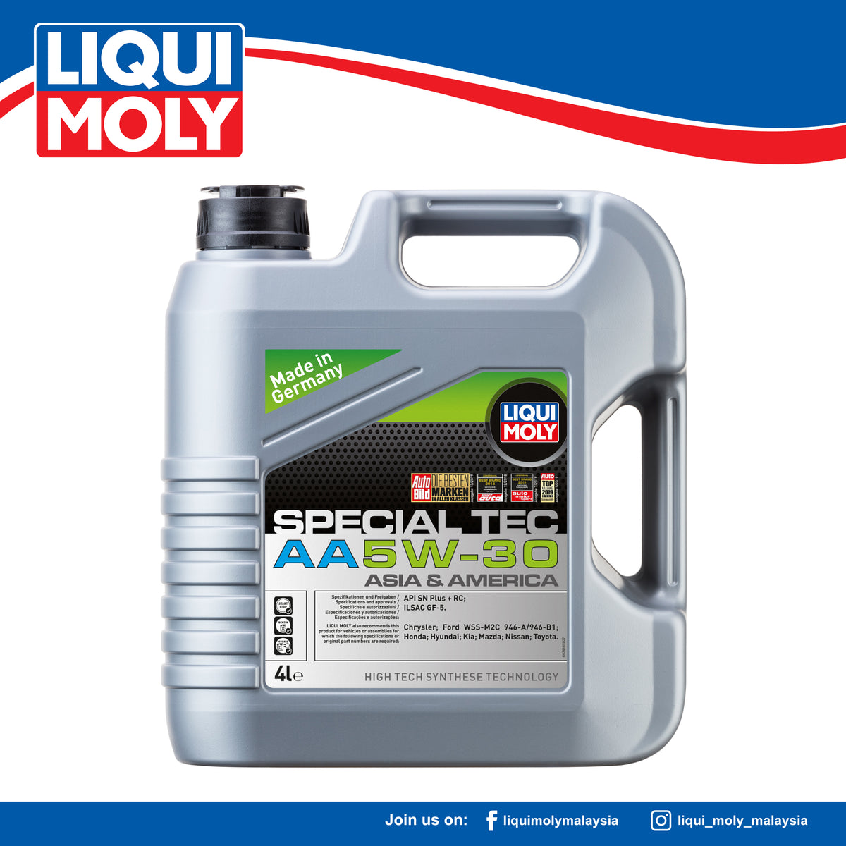 LIQUI MOLY SPECIAL TEC AA 5W-30 (4 LITER)-7616 – Liqui Moly Malaysia
