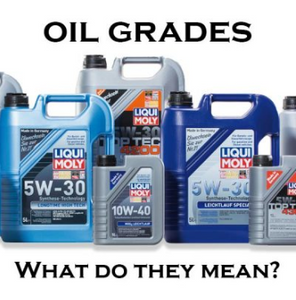 Oil Grades and what do they mean?
