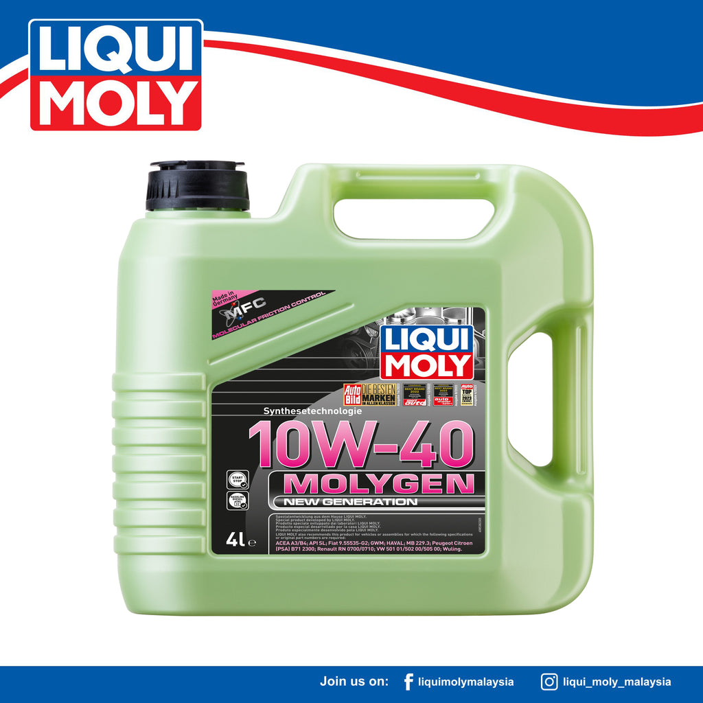 LIQUI MOLY Molygen New Generation 10W 40 4LITER 8538 Liqui Moly liqui-moly-molygen-new-generation-10w-40-4liter-8538-liqui-moly