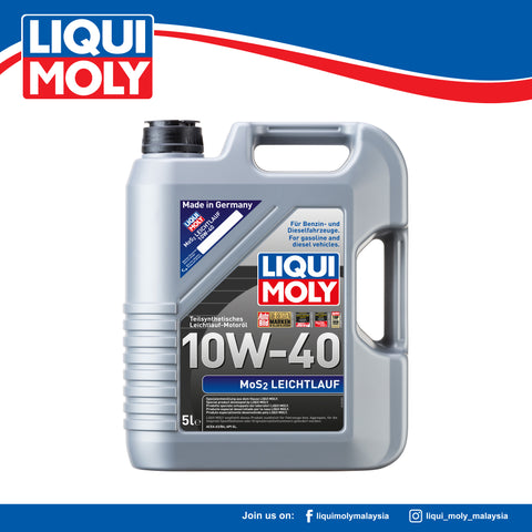 LIQUI MOLY MOS2 LEICHTLAUF 10W-40 (5 LITER) - 2184