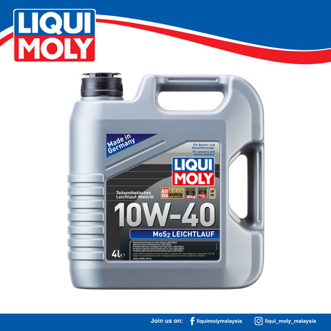 LIQUI MOLY MOS2 LEICHTLAUF 10W-40 (4 LITER)-6948