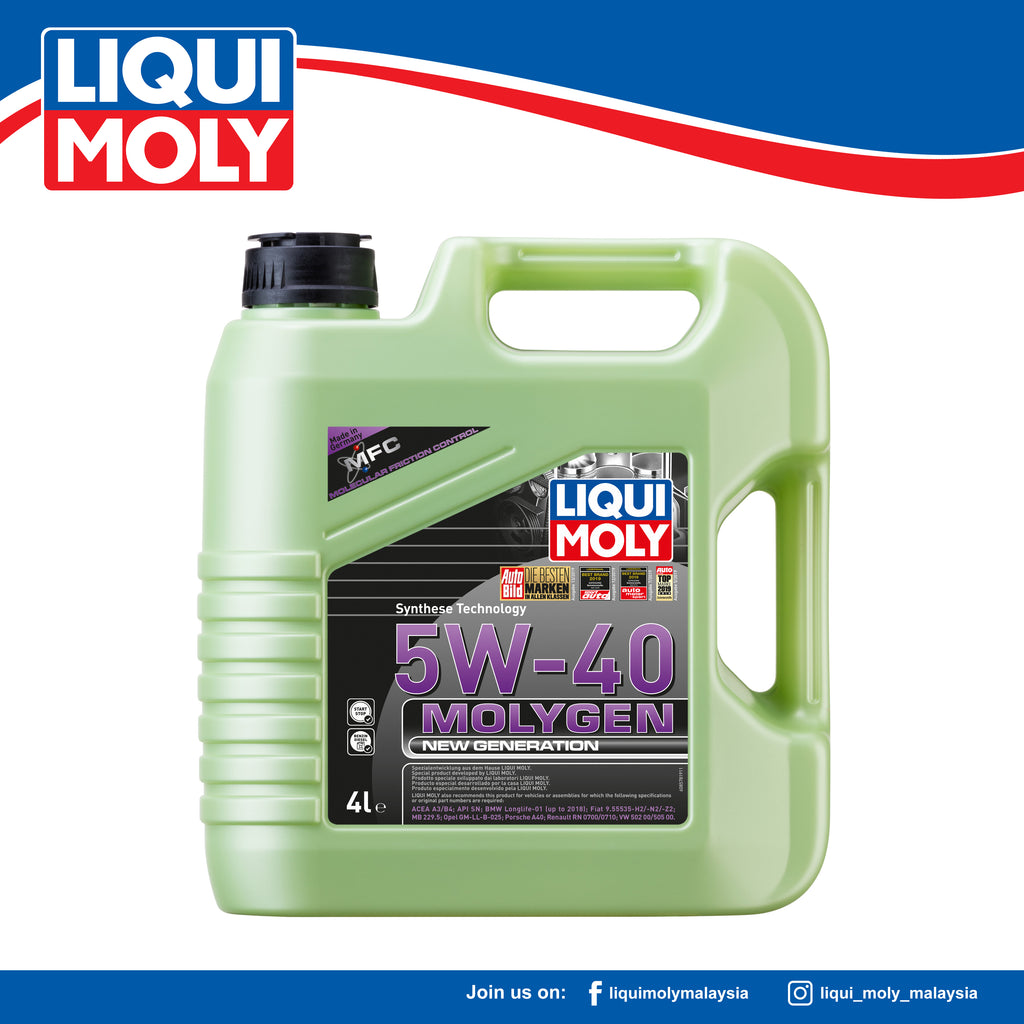 LIQUI MOLY MOLYGEN NEW GENERATION 5W-40 (4 LITER)-8578