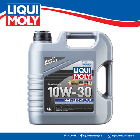 LIQUI MOLY MOS2 LEICHTLAUF 10W-30 (4 LITER)-8945