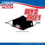 LIQUI MOLY 3 LAYERS REUSABLE FACE MASK 100% FINE MICROFIBER ADJUSTABLE EAR LOOP